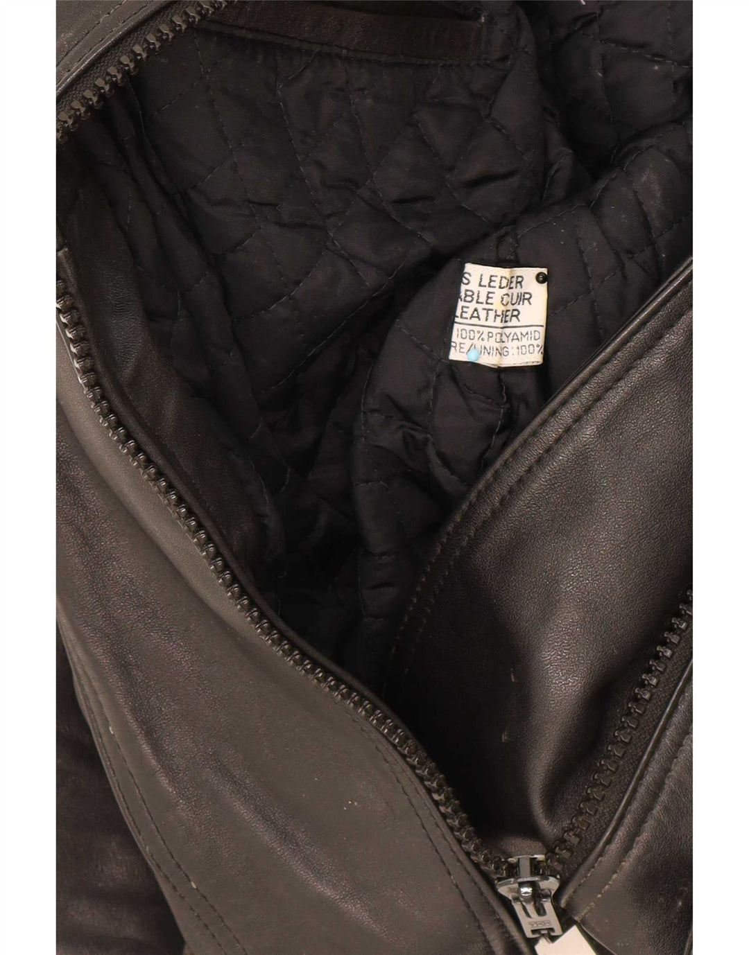 Krawehl Veste de motard en cuir pour femme IT 44 Noir moyen