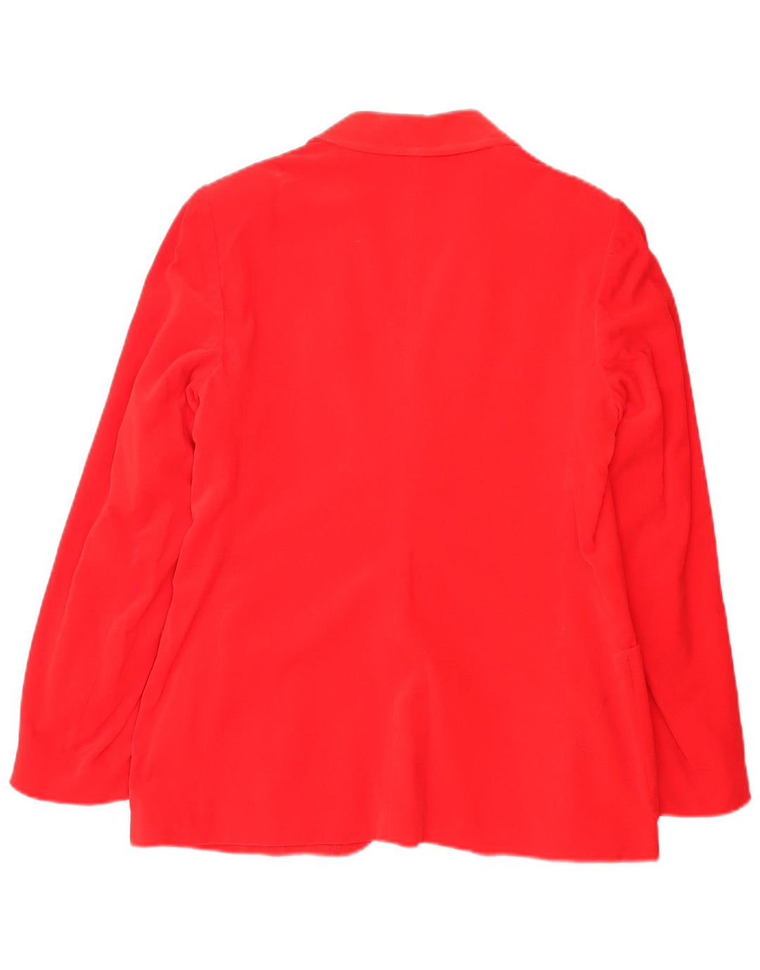 vintage Femme 2 Bouton Blazer Veste IT 48 XL Coton Rouge
