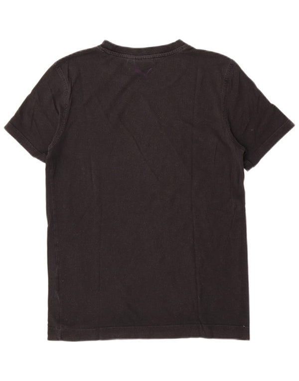 Puma T-Shirt Graphique Top XS Homme Noir Coton