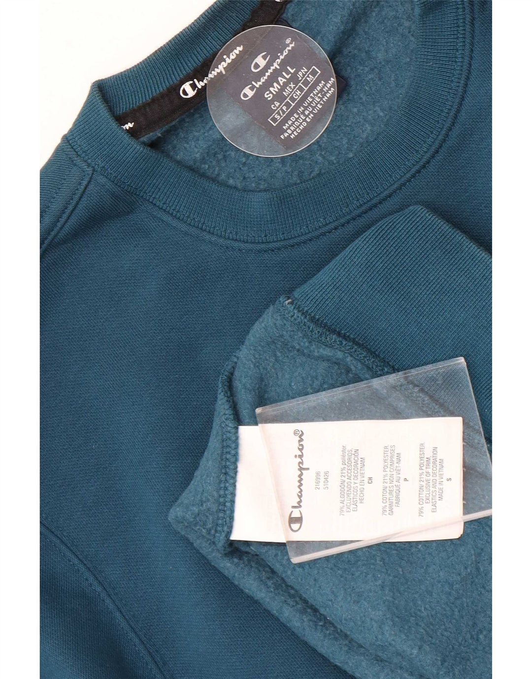 Champion Sweat-Shirt Homme Petit Bleu Coton