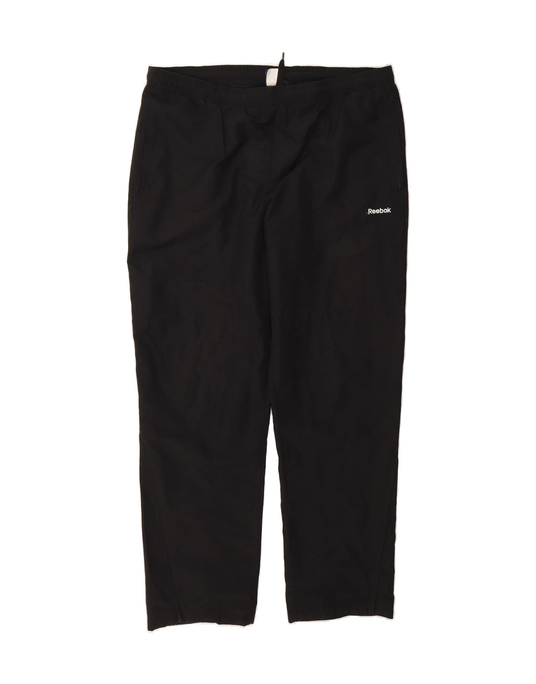 REEBOK Mens Tracksuit Trousers Medium  Black Polyester Vintage Reebok and Second-Hand Reebok from Messina Hembry 