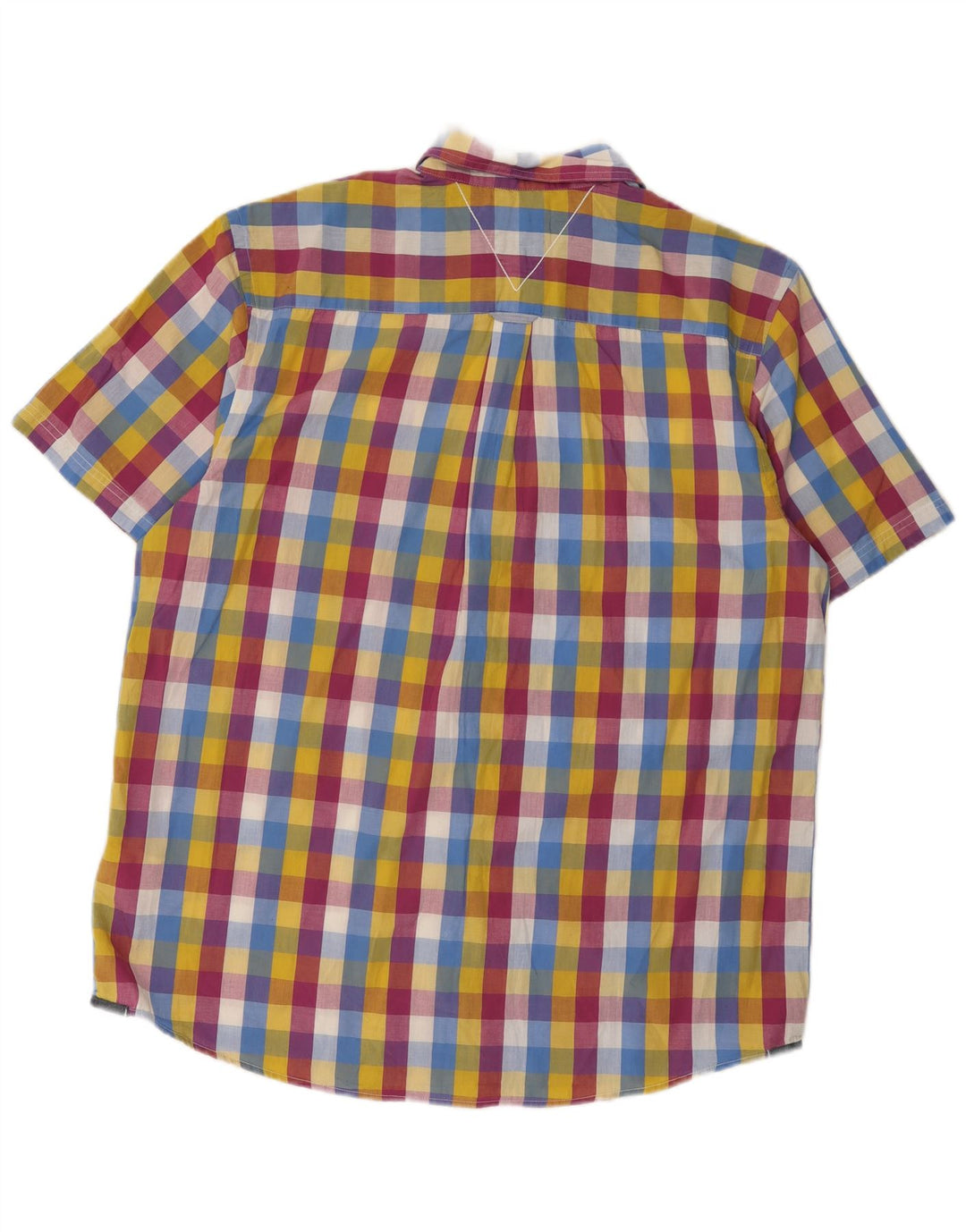 Chemise White Stuff Homme Coupe Classique à Manches Courtes XL Vichy Multicolore