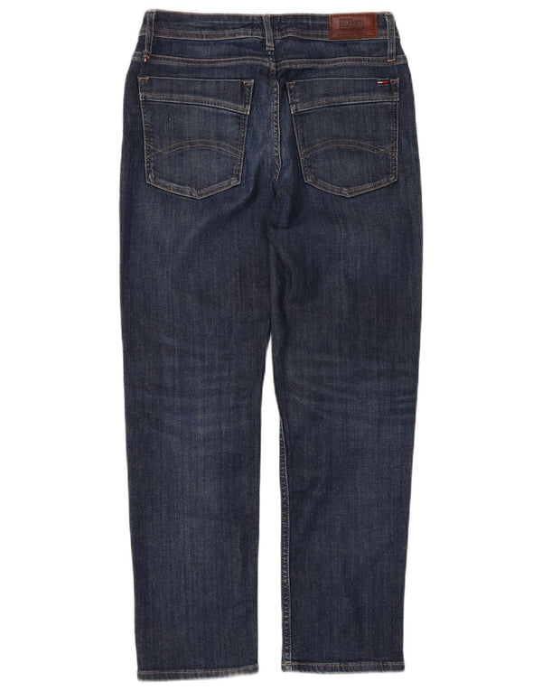 Tommy Hilfiger Jean droit femme W27 L26 bleu marine coton