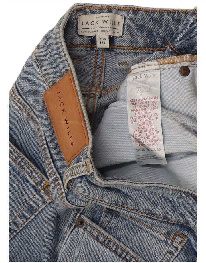 Jack Wills Jean Slim Homme W30 L32 Bleu Coton