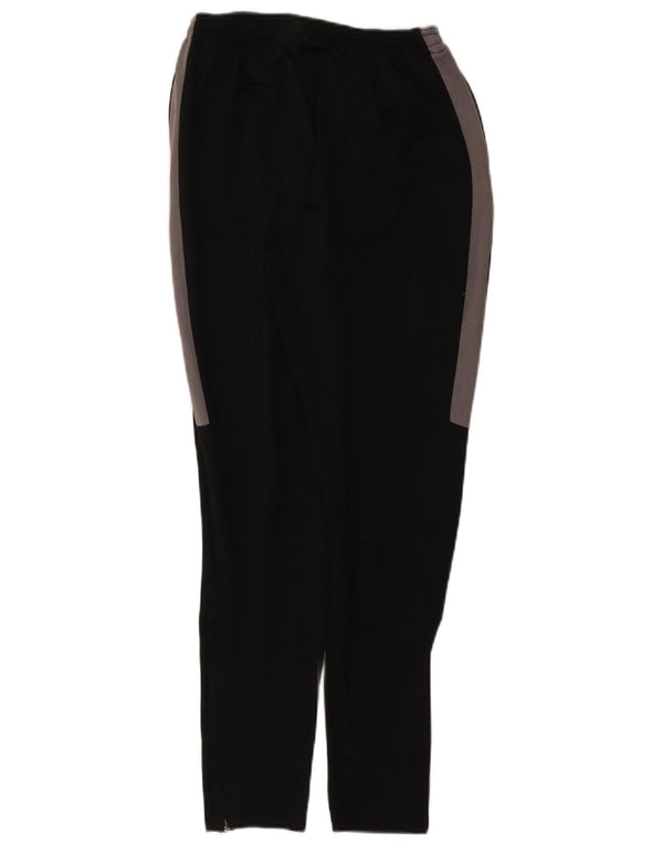 Nike Pantalon de survêtement Dri Fit pour homme Taille S en polyester color block noir