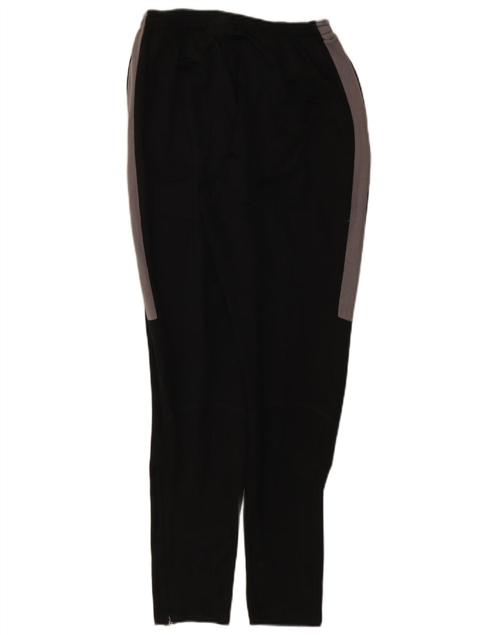 Nike Pantalon de survêtement Dri Fit pour homme Taille S en polyester color block noir