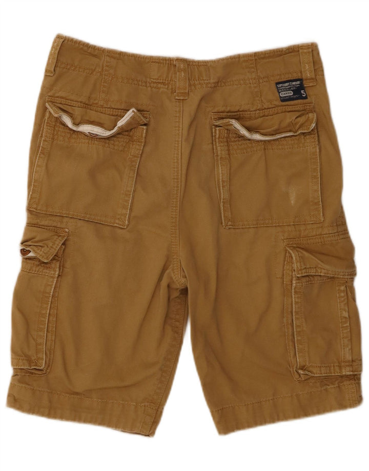 Superdry Short Cargo Homme Petit W29 Coton Beige
