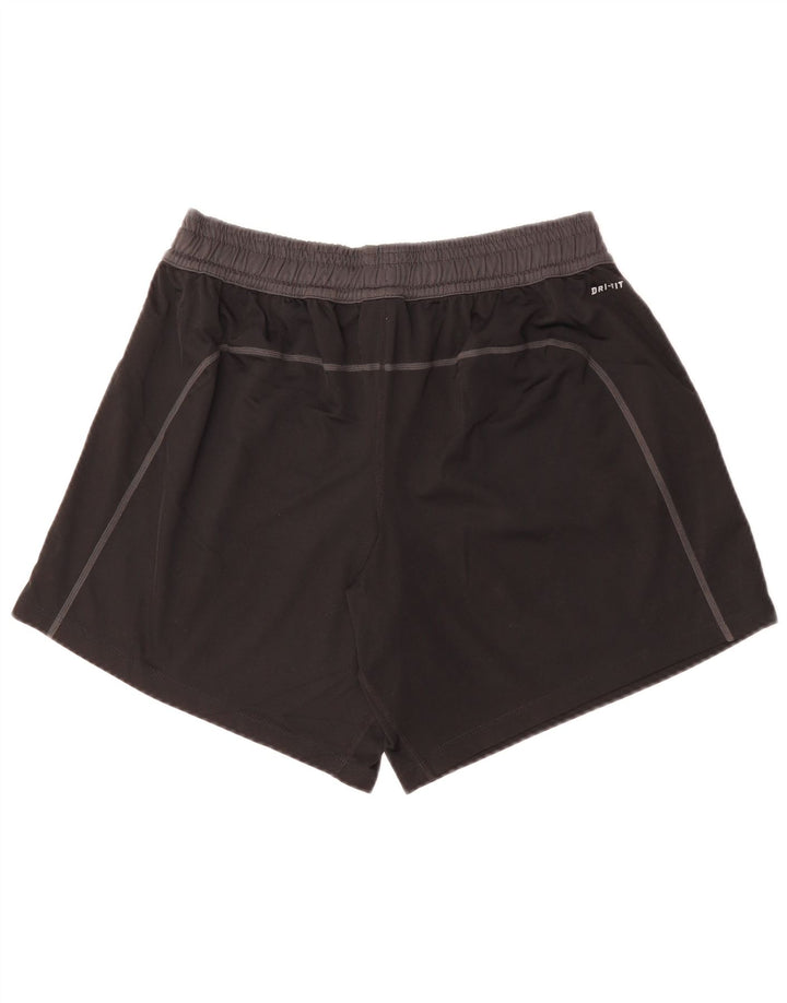 NIKE Short de sport Dri Fit pour homme en polyester noir moyen