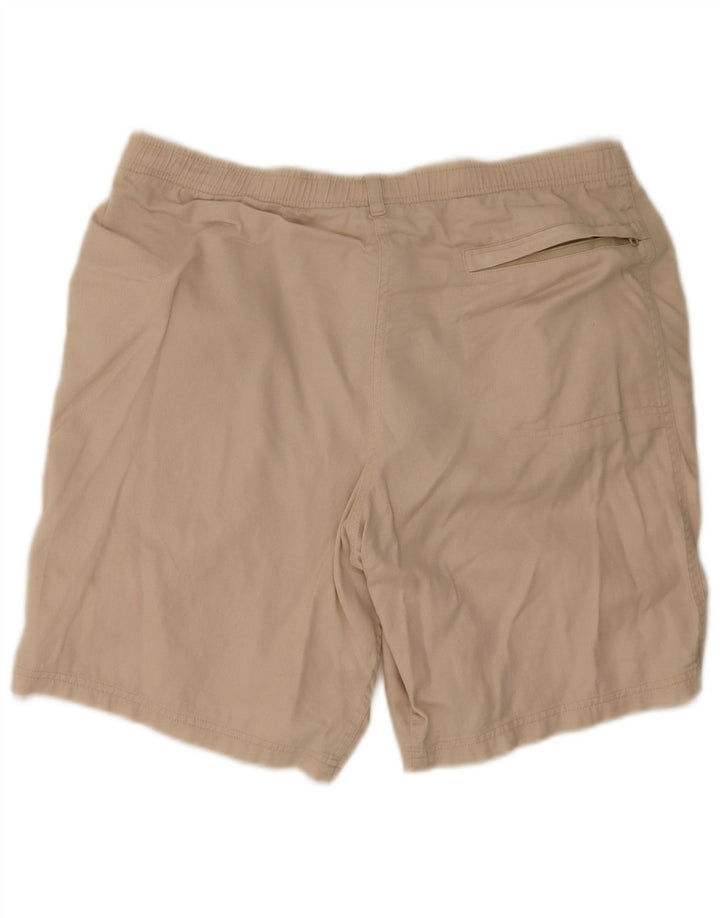 Nike Short de sport en coton beige moyen pour homme