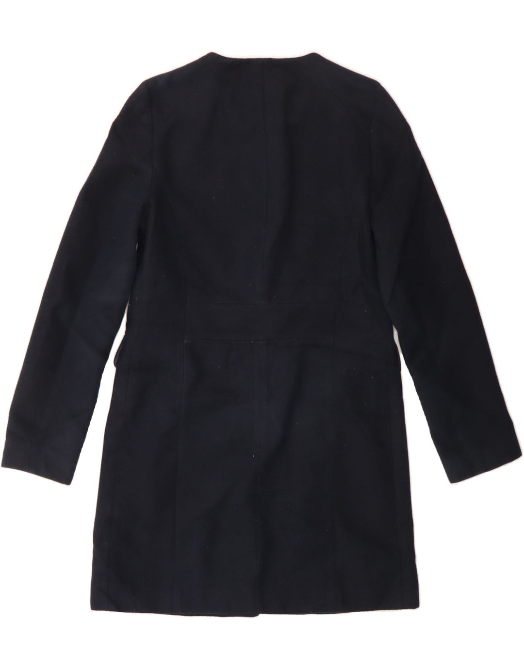 OASIS Womens Overcoat UK 6 XS Navy Blue Polyester Vintage Oasis and Second-Hand Oasis from Messina Hembry 