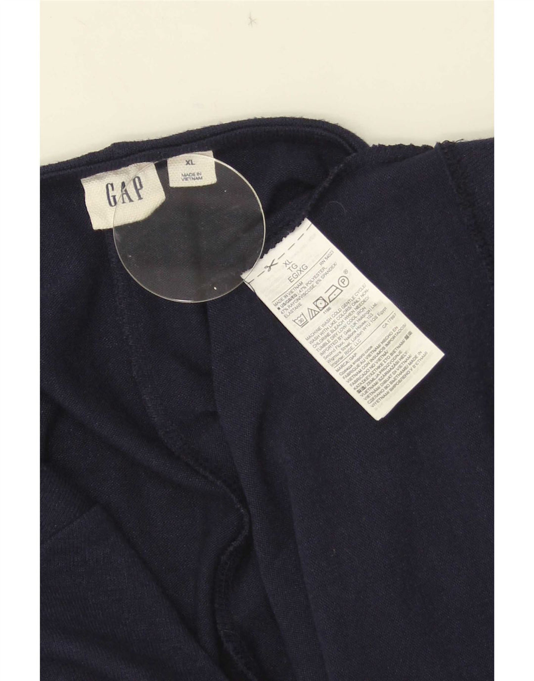 Gap Robe Tunique Femme UK 18 XL Bleu Marine Polyester