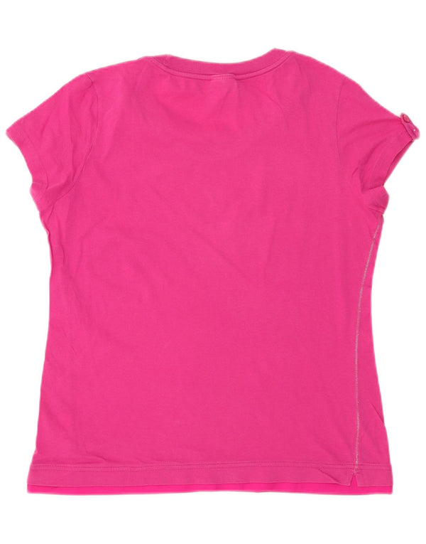 Champion T-shirt graphique Easy Fit pour femme UK 16 Large Rose