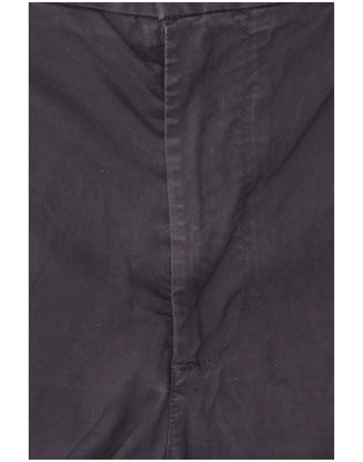 Marks & Spencer Short Chino Homme W36 Large Bleu Marine Coton