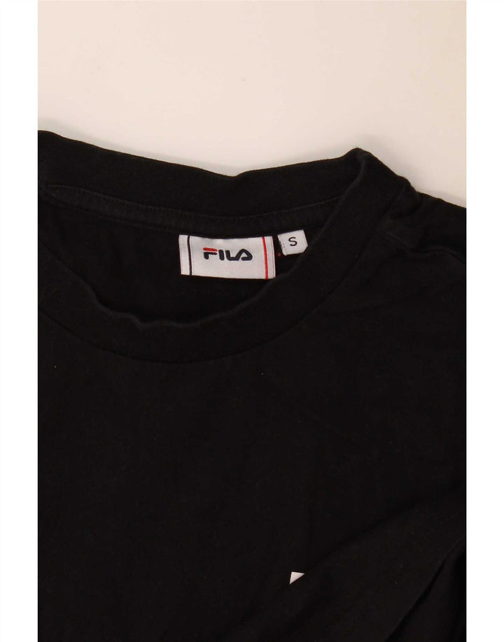 Fila T-shirt pour femme UK 10 Small Noir