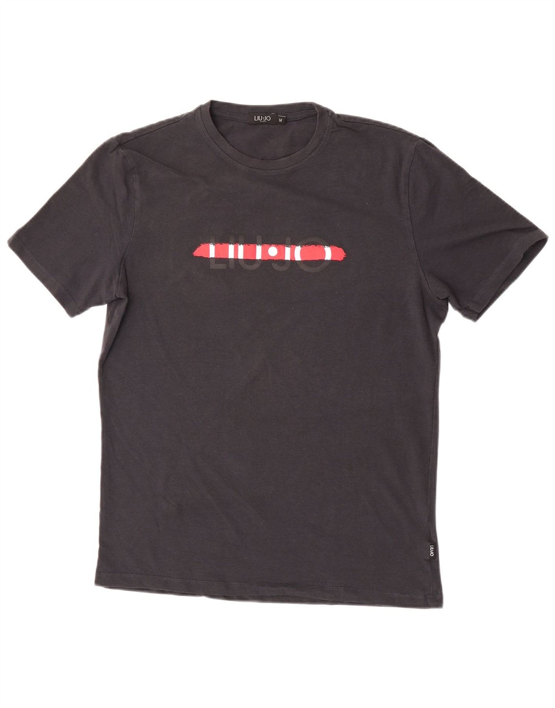 Liu Jo T-Shirt Graphique Homme Noir Moyen