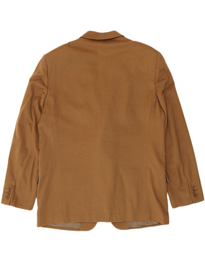 UNGARO Veste Blazer Classique à 2 Boutons pour Homme IT 54 2XL Marron Laine Vierge