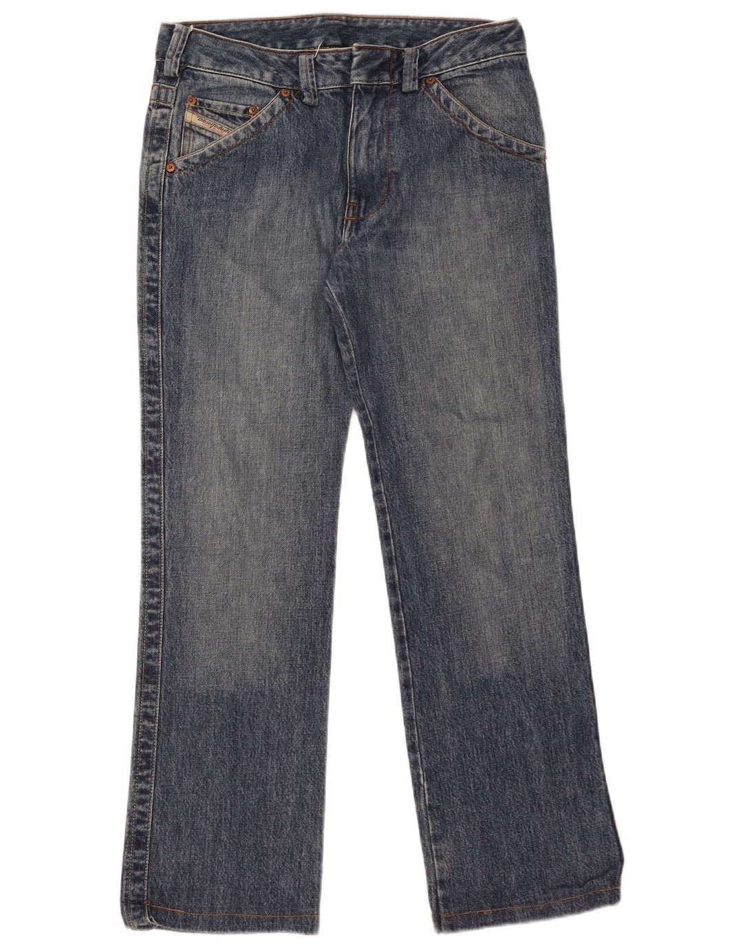 DIESEL Jean droit femme W29 L30 bleu coton