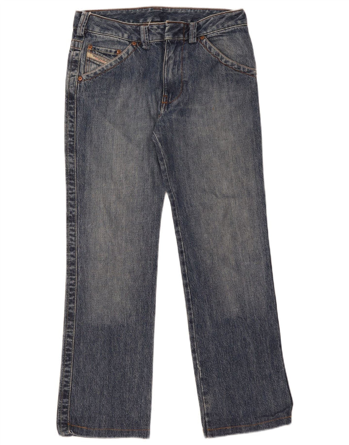 DIESEL Jean droit femme W29 L30 bleu coton