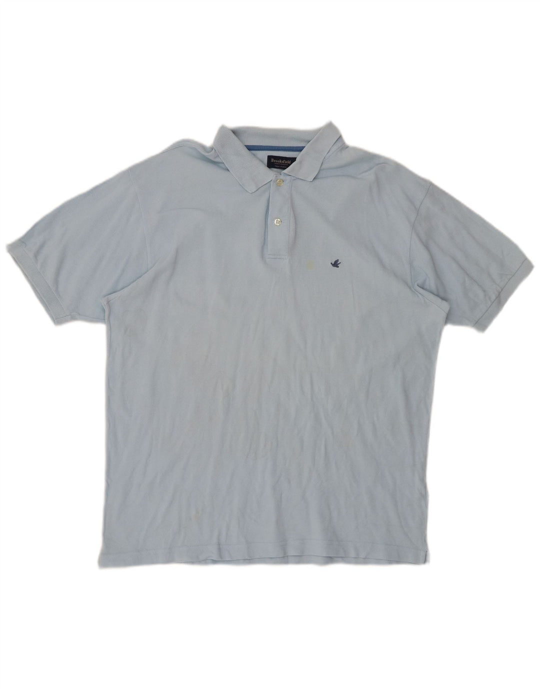 BROOKSFIELD Polo Homme IT 56 XL Bleu Coton
