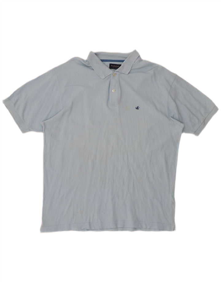 BROOKSFIELD Polo Homme IT 56 XL Bleu Coton