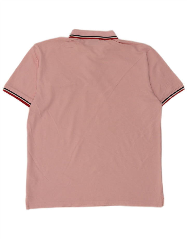 GANT Polo Homme Rose Moyen Coton