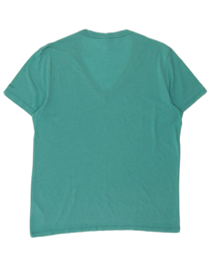 G-Star T-Shirt Homme Coton Turquoise Moyen