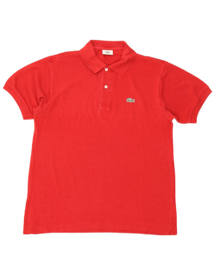 Lacoste Polo Homme Taille 4 Coton Rouge Moyen