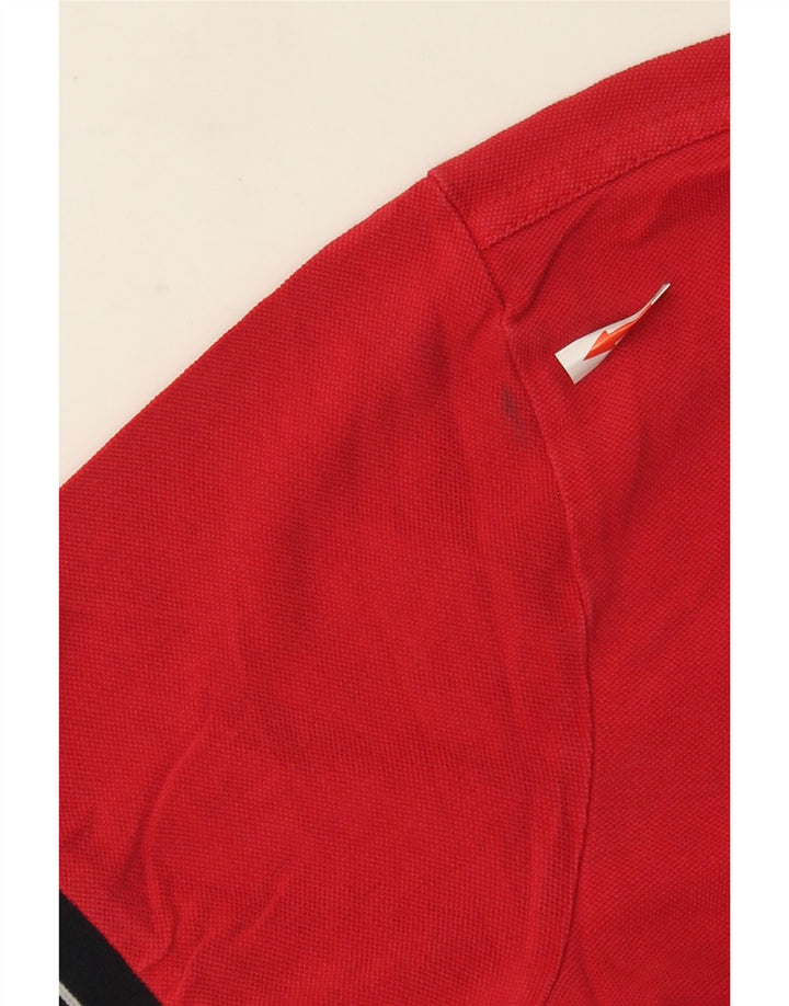 Kappa Polo Homme Grand Rouge Coton