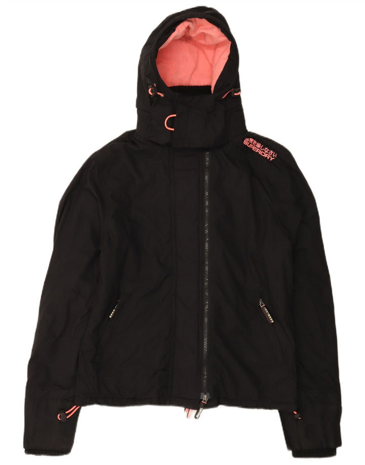 Superdry Veste coupe-vent The Windcheater pour femme UK 14 Medium Noir