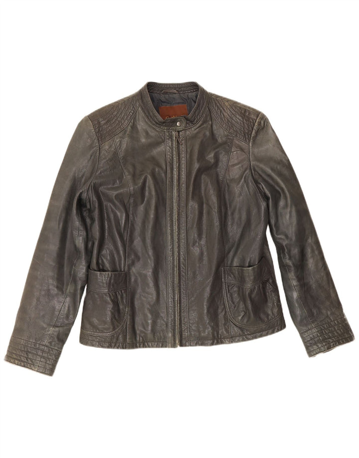 Conbipel Veste Motard Femme IT 54 2XL Cuir Noir