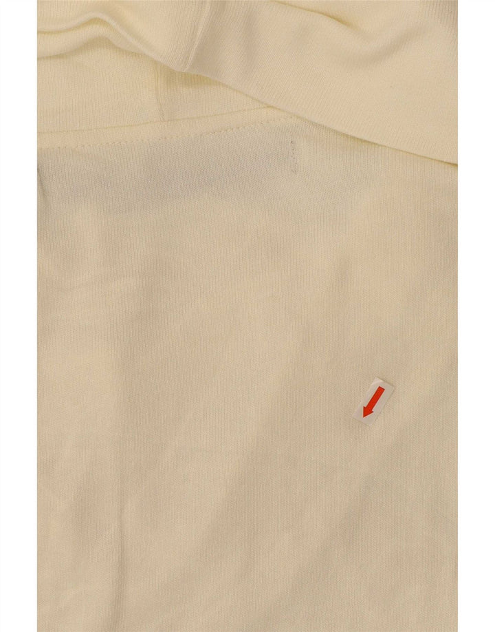 Zara Robe droite pour femme UK 14 Large Blanc cassé