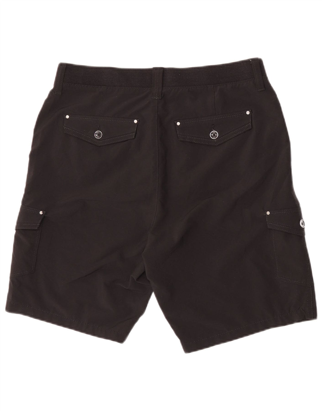 Lee Short cargo taille moyenne pour femme, coupe décontractée, US 10 Large W30 Noir