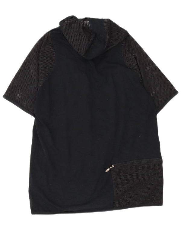 Fila T-Shirt à Capuche Homme Noir Moyen Coton
