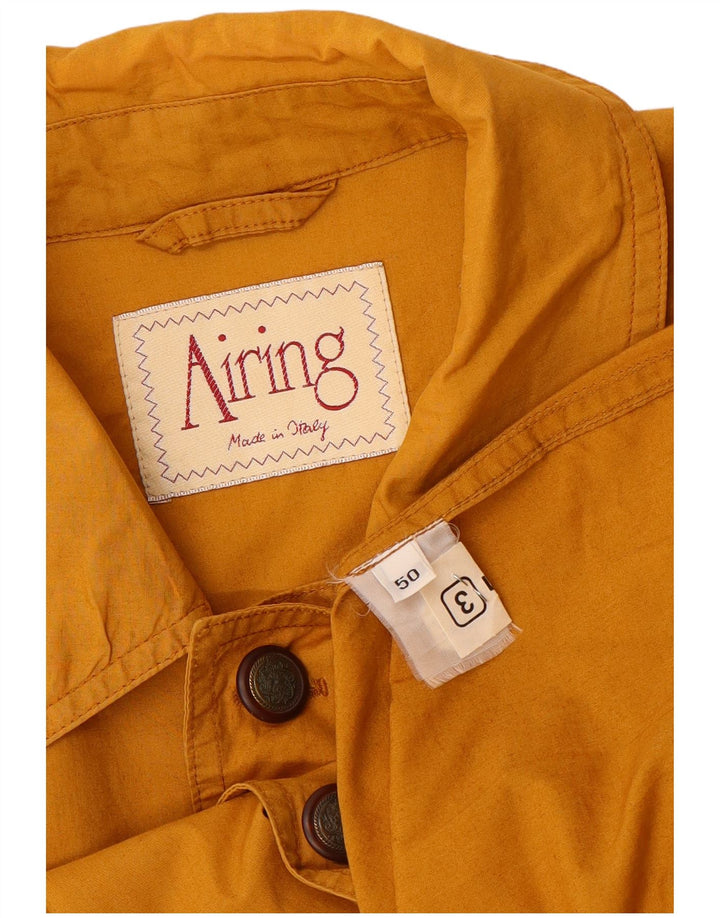 veste utilitaire vintage pour hommes IT 50 Grand Jaune