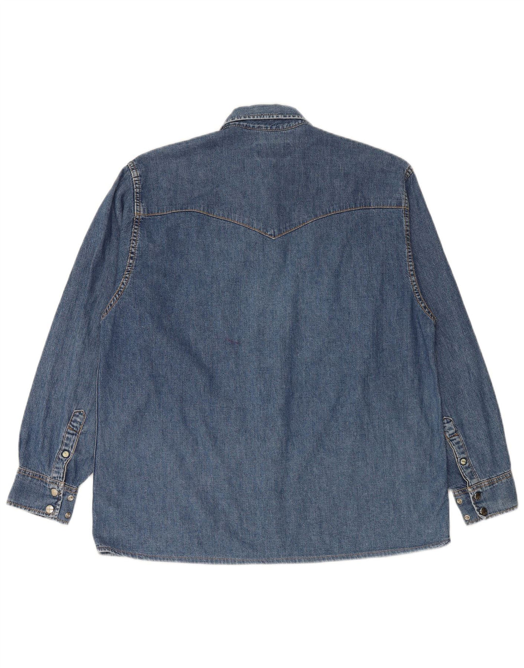 LEE Chemise en Jean Homme Large Bleu Coton