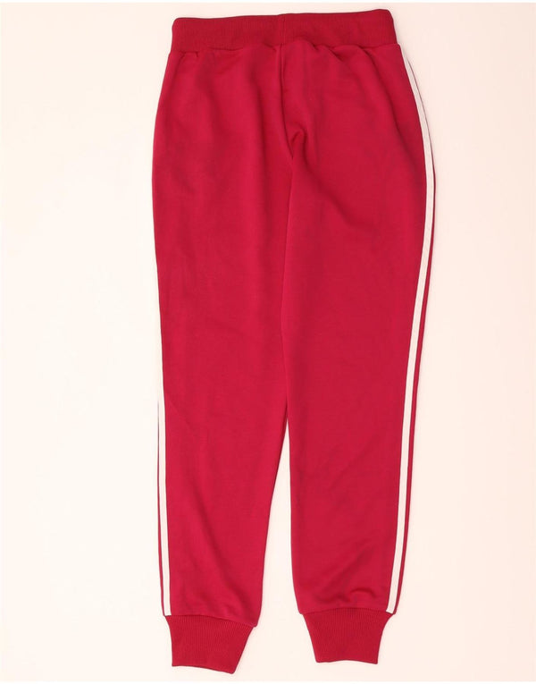 Adidas Pantalon de survêtement pour femme Joggers IT 42 Petit Rouge Polyester