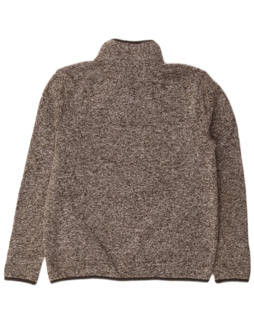 EDDIE BAUER Sweat-shirt surdimensionné pour femme UK 10 Petit gris moucheté