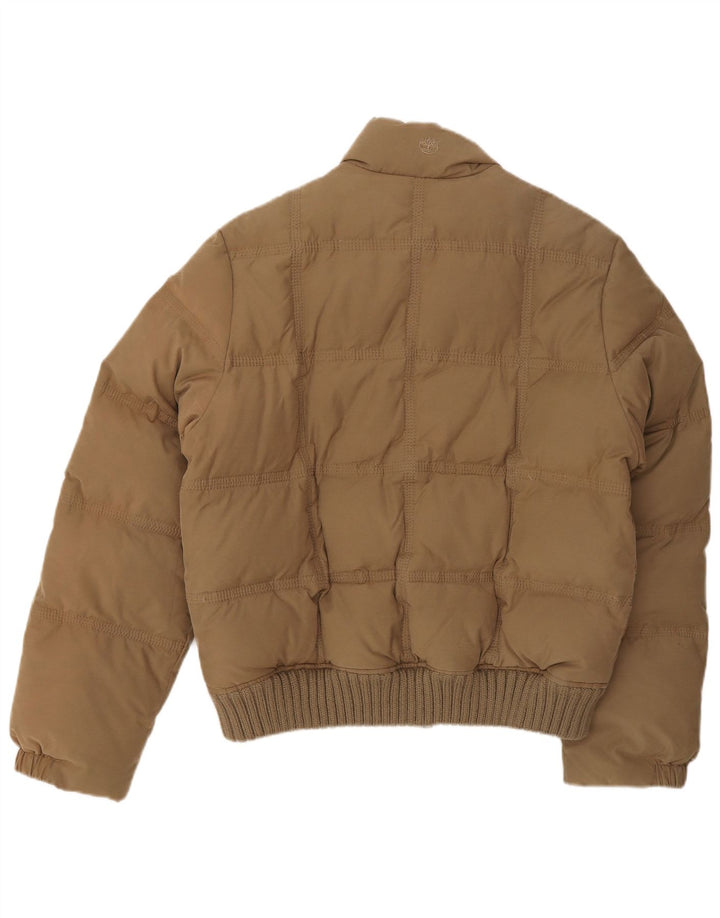 Timberland Veste rembourrée pour femme UK 12 Coton marron moyen