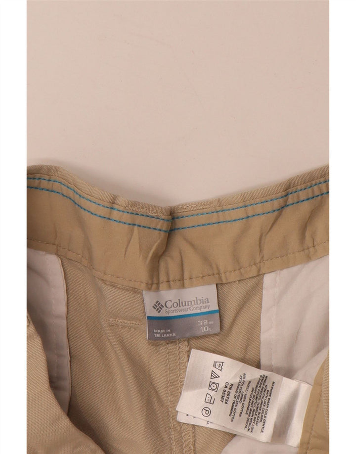 COLUMBIA Short Cargo Homme W38 XL Coton Beige