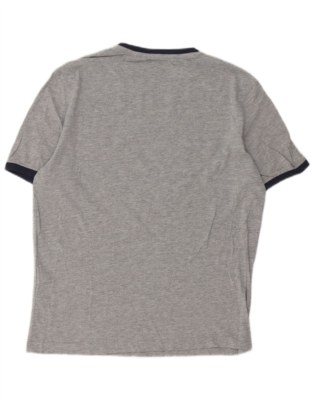 Kappa T-Shirt Graphique Homme Gris Moyen Moucheté Coton