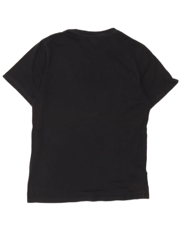 Nike T-shirt graphique pour homme en coton noir Taille S