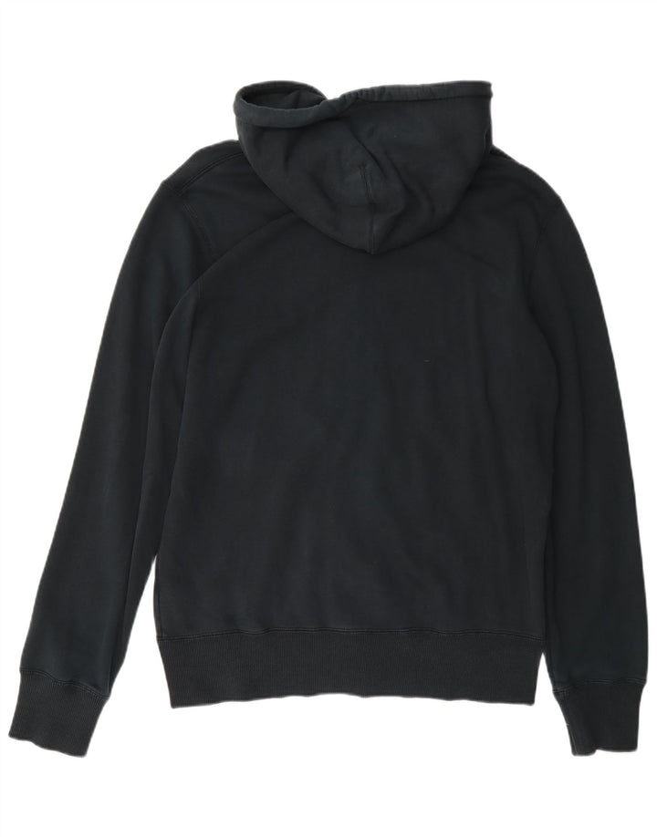 Nike Sweat à capuche zippé pour homme en coton noir moyen