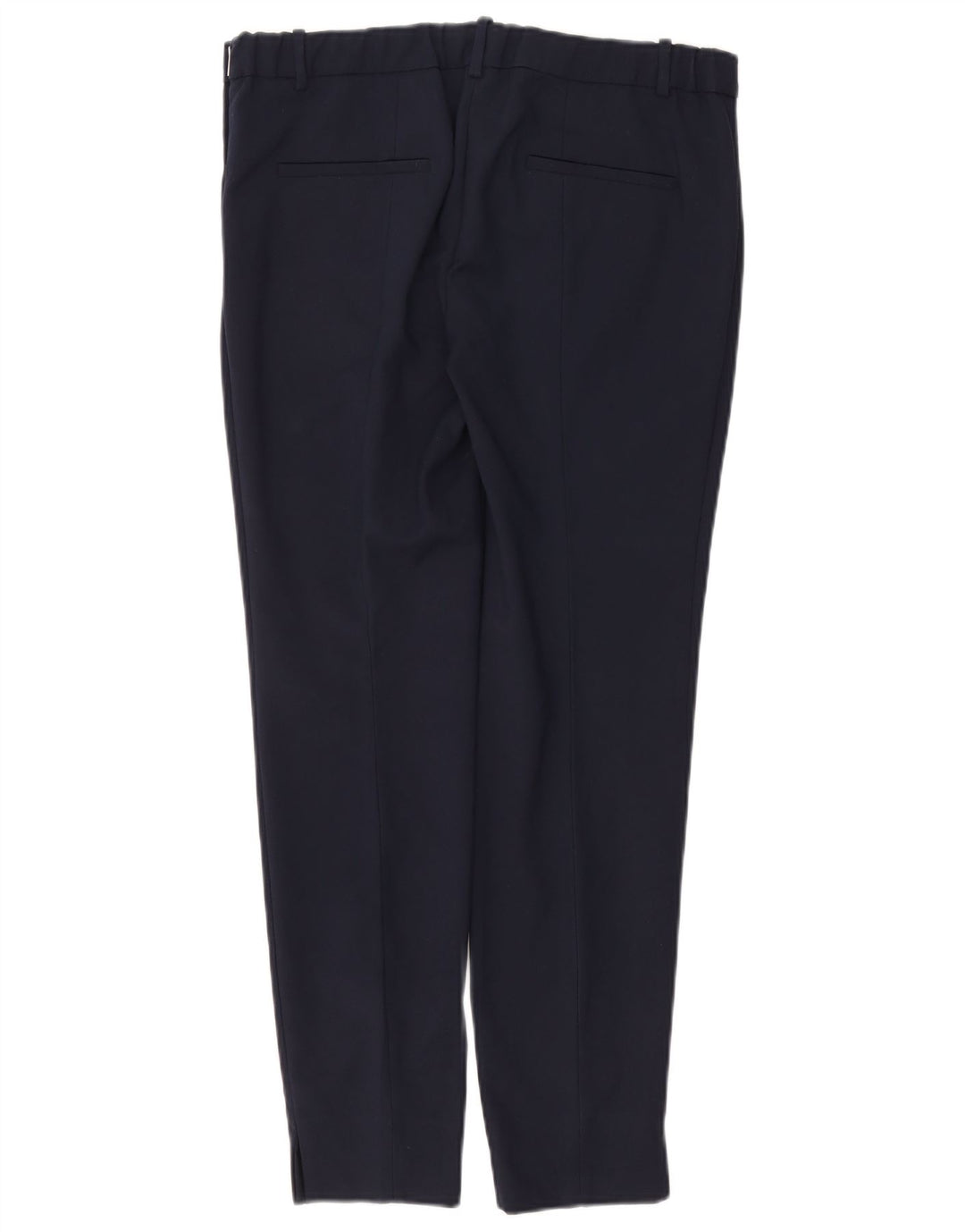 Pantalon Chino Slim Femme Zara XL W32 L29 Bleu Marine