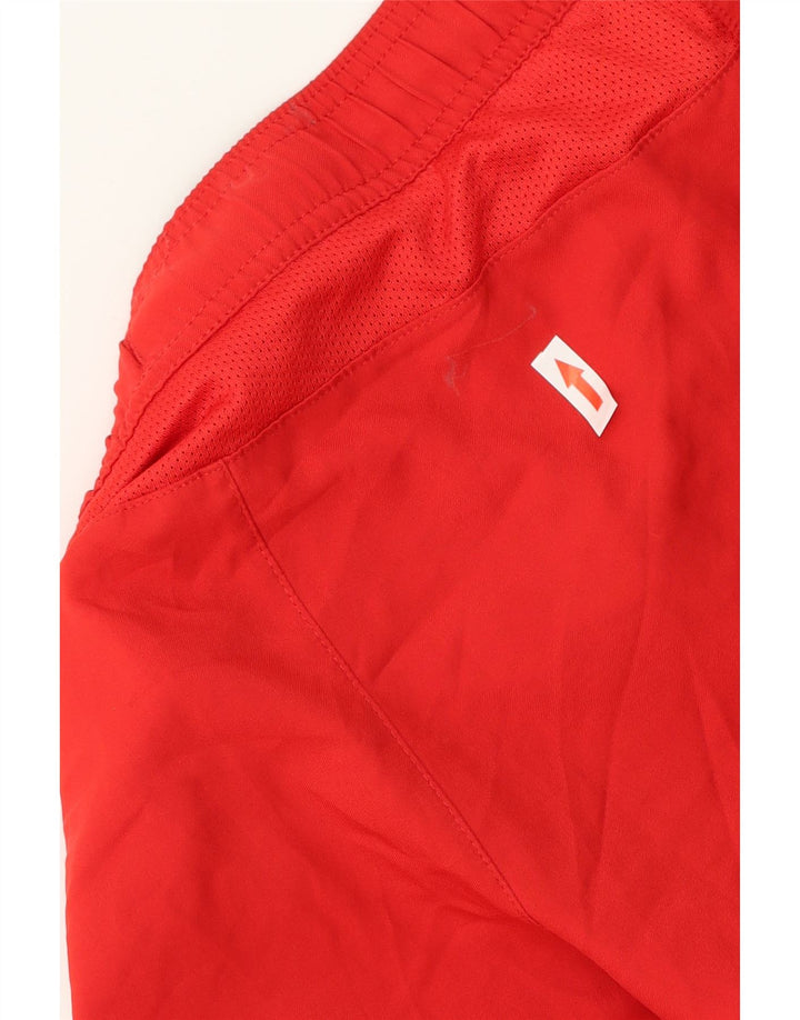NIKE Short de Sport Barcelona Garçon 10-11 Ans Polyester Rayé Rouge Moyen