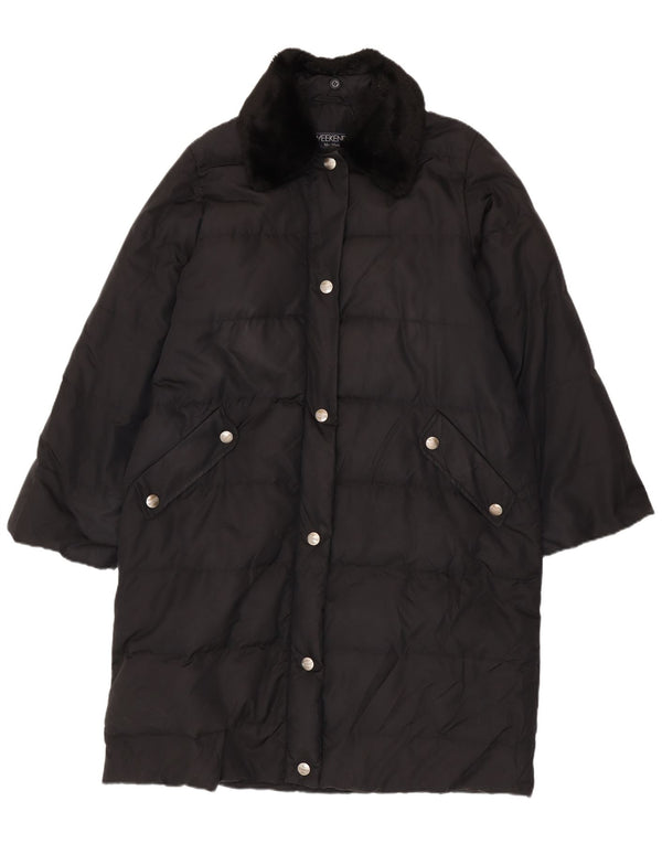 Max Mara Manteau rembourré surdimensionné Weekend pour femme UK 12 Noir moyen Polyamide
