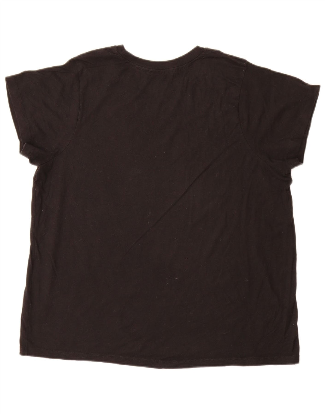 Champion T-Shirt Graphique Femme UK 18 XL Noir Coton