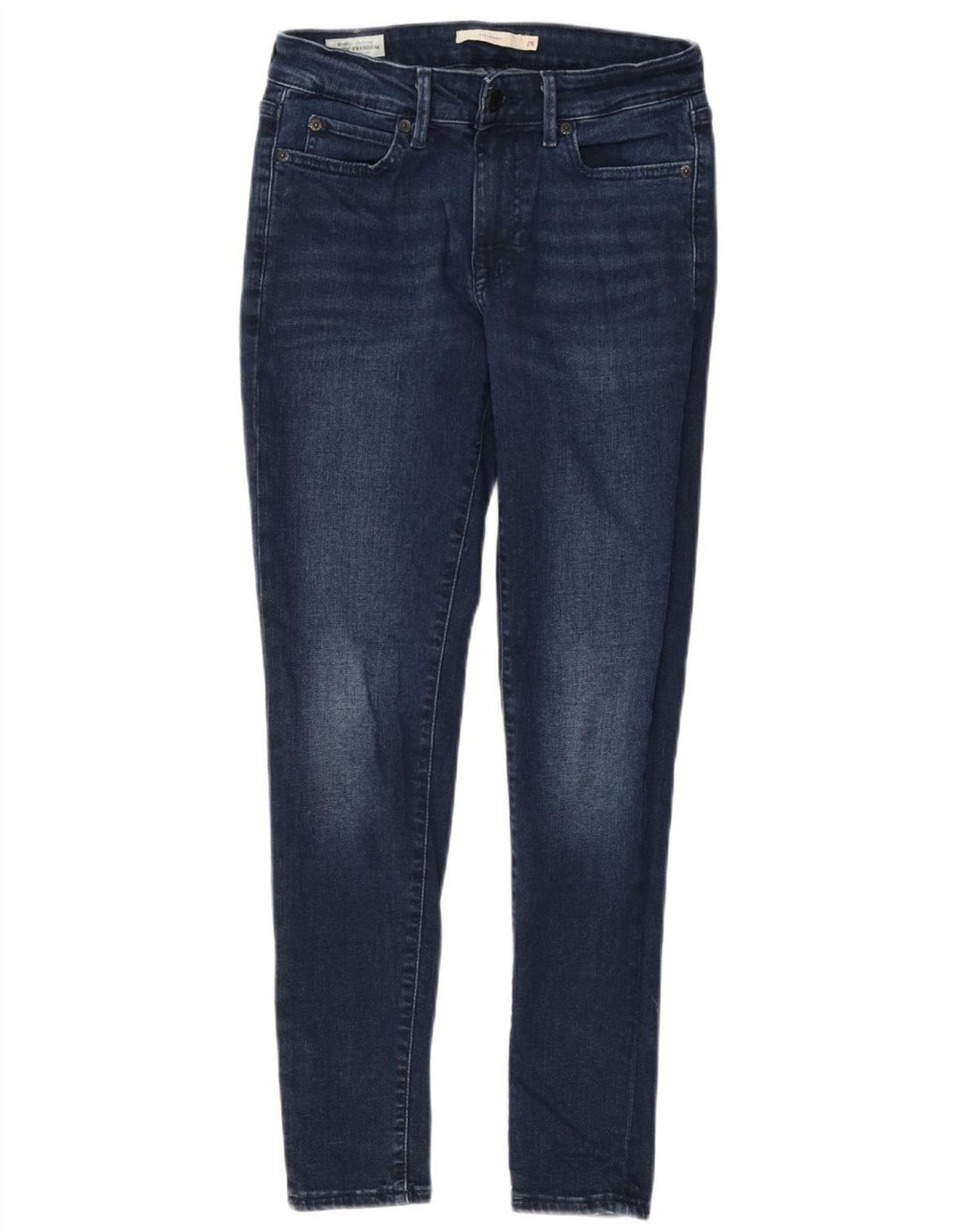 Levi's Jean Skinny 711 Femme W26 L28 Bleu Marine Coton