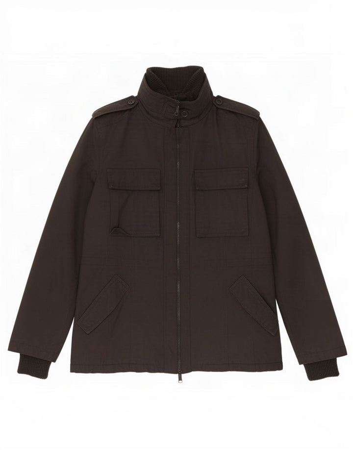 Aspesi Veste utilitaire militaire pour femme UK 18 XL Noir Polyester
