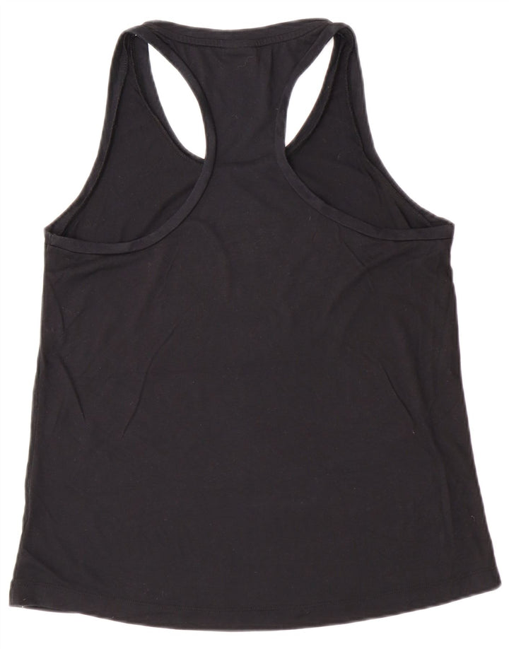 NIKE Débardeur graphique pour femme UK 10 Small Noir