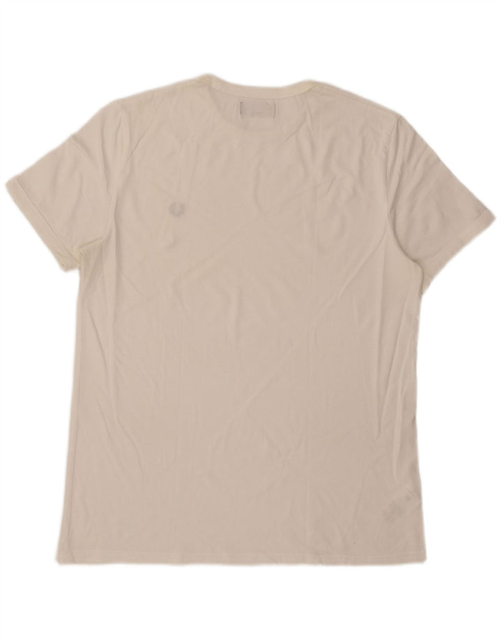 Fred Perry T-Shirt Homme Grand Blanc Coton